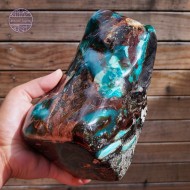  Blue Opalized Petrified Wood, 2415 g