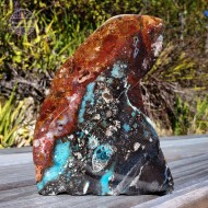  Blue Opalized Petrified Wood,  543 g