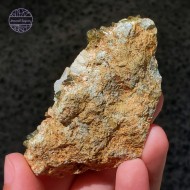 Adularia (Crystalised Moonstone) and Epidote, 68g 