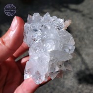 Gemmy Apophyllite with Heulandite, 81g