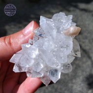 Gemmy Apophyllite with Heulandite, 81g