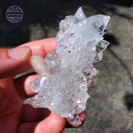 Gemmy Apophyllite with Stilbite, 67g