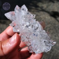 Gemmy Apophyllite with Stilbite, 67g