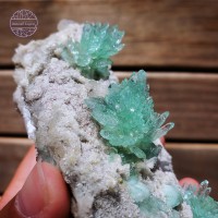 Green Apophyllite / Fluorapophyllite, 296g