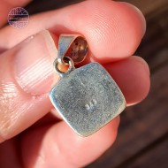 Larimar Pendant, 5g, 14mm