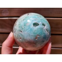 Blue Aragonite, 507g, 73mm