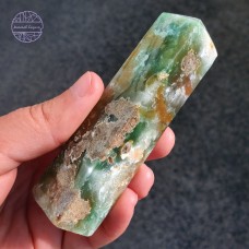Green Chalcedony, 94g, 94mm