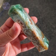 Green Chalcedony, 94g, 97mm